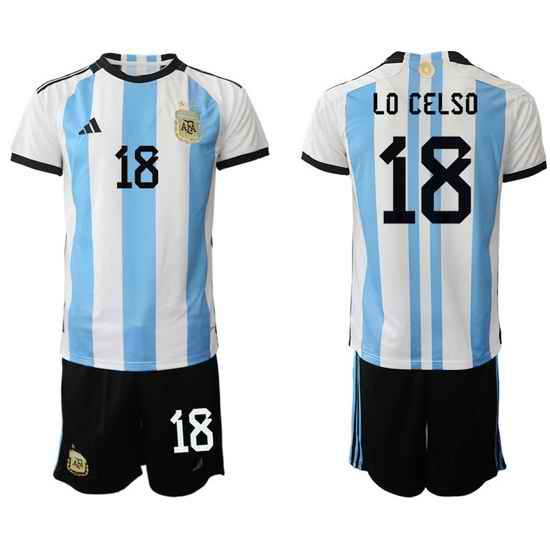 Men FIFA 2022 Argentina Soccer Jersey 032